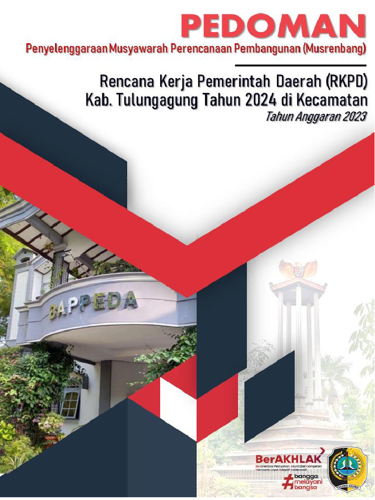 Pedoman Musrenbang RKPD Tulungagung 2024 | PDF | Bisnis | Ilmu Sosial