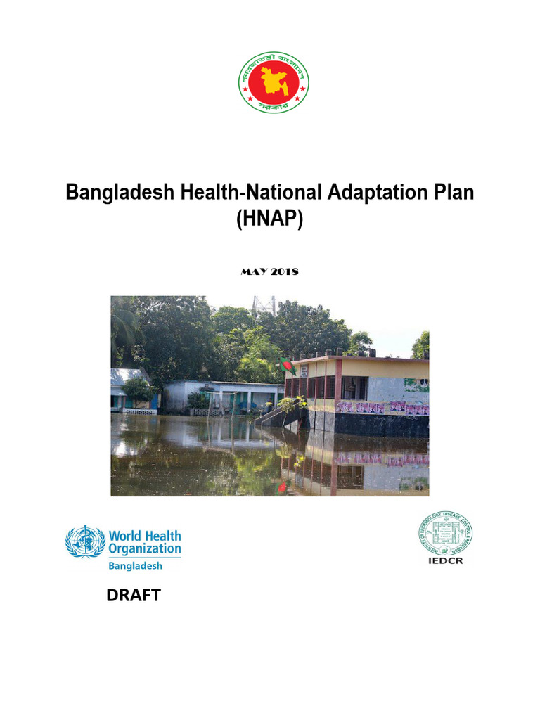 Bangladesh Health Adaptation Plan | PDF | Climate Resilience | Non ...
