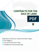 Contracts For The Sale of Land - With You