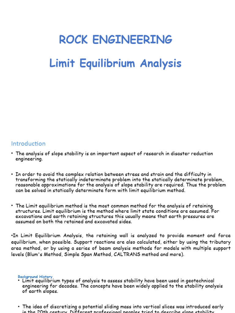 Introduction of Rock Engineering | PDF | Applied And Interdisciplinary ...