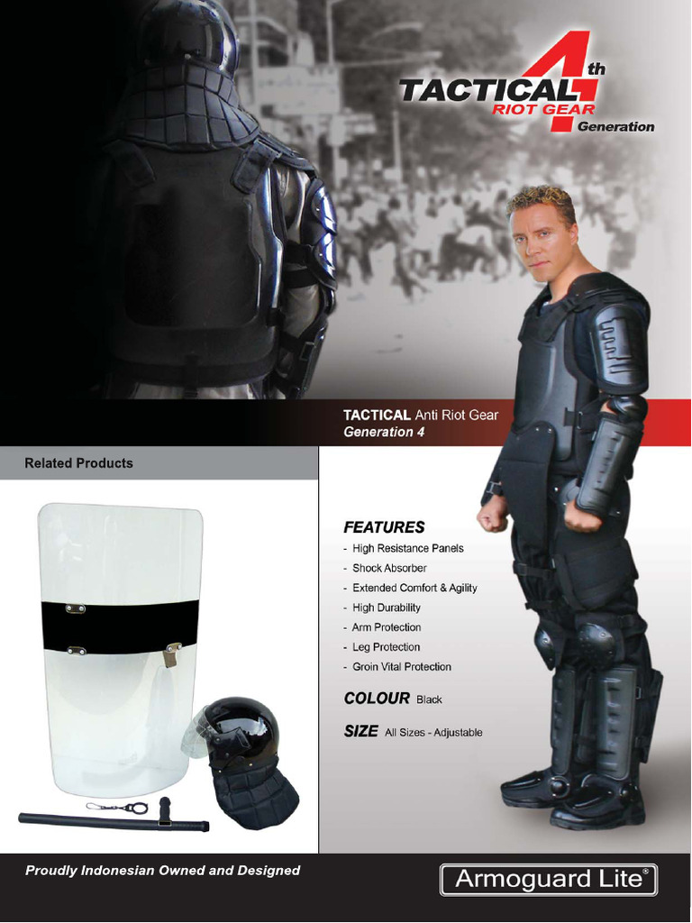 AGL Anti Riot Gear Gen-4 Brochure | PDF