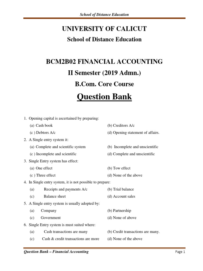 II Sem. - Financial Accounting | PDF | Preferred Stock | Expense