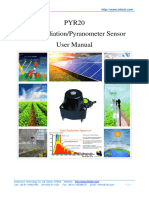 UM PYR20 Solar Radiation Pyranometer Sensor