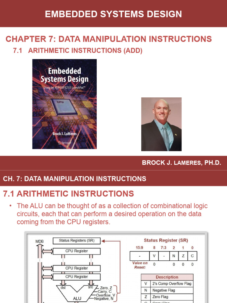 Ch07 Data Manipulation Instruction Slides | PDF | Central Processing ...
