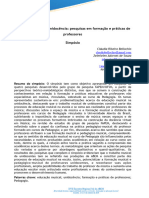 Educação Musical e Unidocência Pesquisas em Formação e Práticas de Professores