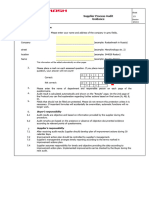 Supplier - Process Audit - 23.11