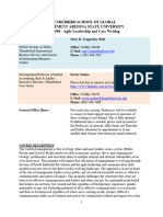 TGM 598 Course Description - Agile Leadership and Case Writing - Prof Teagarden and Prof Naidoo 7 May 2024