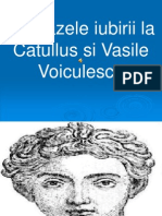 Ipostazele Iubirii La Catullus Si Vasile Voiculescu