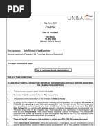 Unisa Declaration Form | PDF