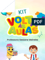 Kit Volta Às Aulas