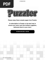 The Mind-Challenge Puzzle Book | PDF | Crossword | Word Puzzles