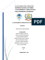 El Procedimiento Administrativo Ambiental