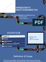 What Is Traffic Impact Assessment (TIA)