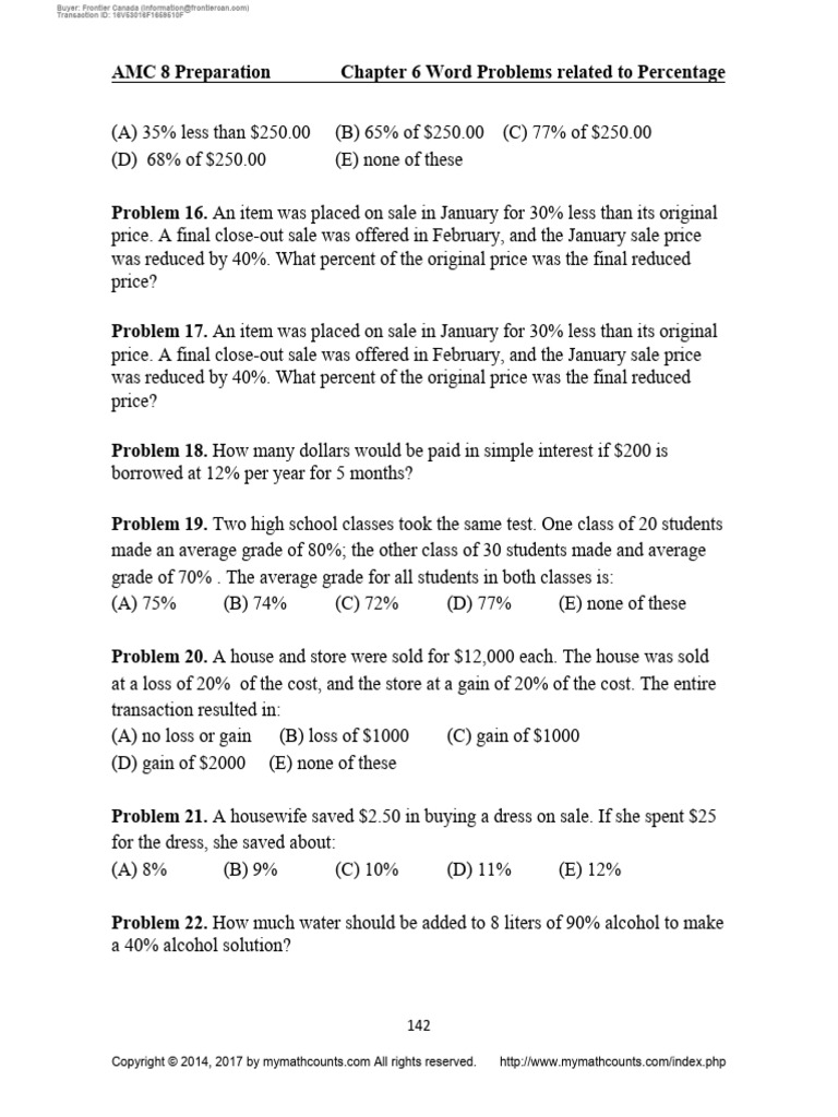 Chapter6 Homework Pdf Prices Sales