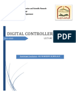 LECTURE 12 - Digital Controllers