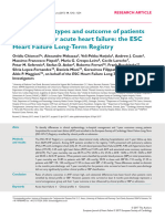 European J of Heart Fail - 2017 - Chioncel - Clinical Phenotypes and Outcome of Patients Hospitalized For Acute Heart