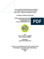 Download Contoh Laporan Kerja Praktek by Suchi Pramita Dewi SN73731593 doc pdf