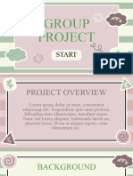 Brown and Green Cute Simple Group Project Presentation