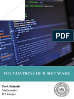 Foundations R Software Book