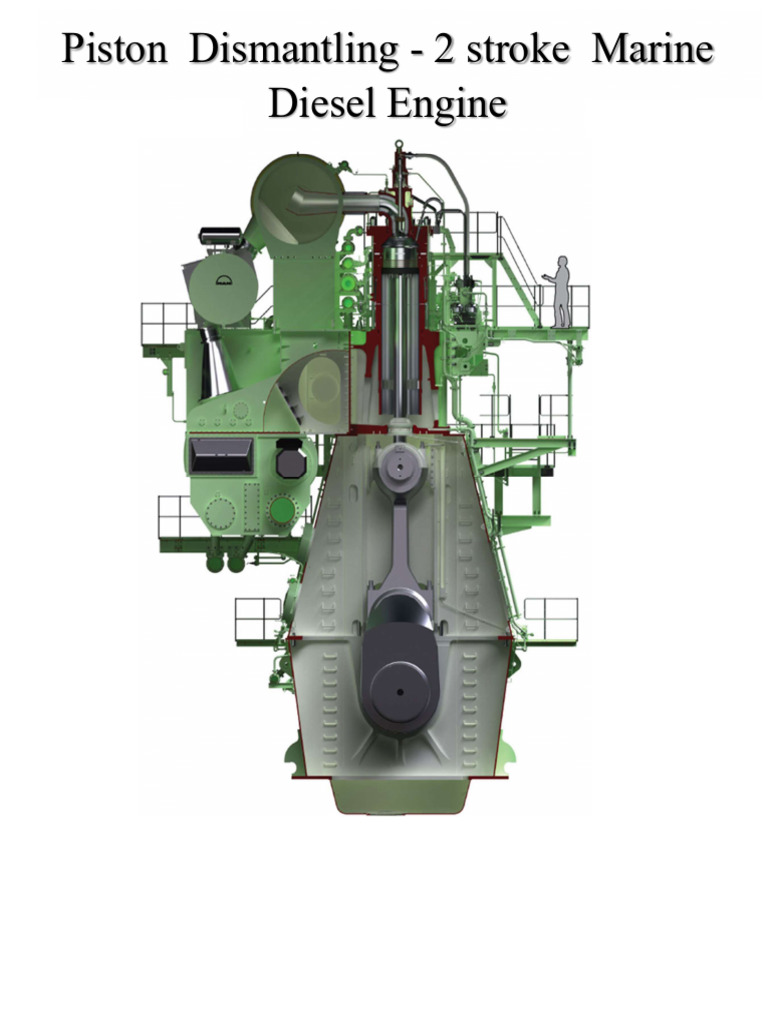 Piston Dismantling for 2-Stroke Marine Diesel | PDF | Business | Home ...