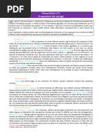 Dissertation Corrigée Manon Lescaut | PDF | Romans