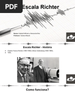 Entenda a Escala Richter e sua Medição | PDF | Sismologia