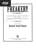 Rosemarie Garland Thomson (Editor) - Freakery - Cultural ...