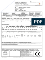 Świadectwo Odbioru 3.1 Inspection Certificate 3.1 Abnahmeprüfzeugnis 3.1