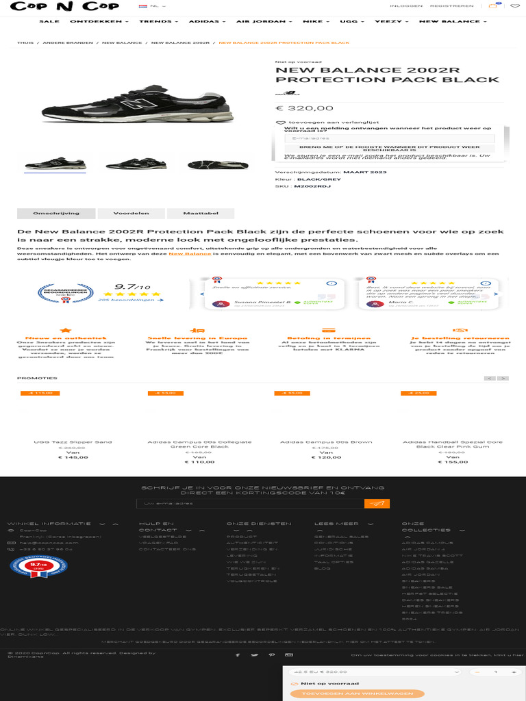 nb m2002 protection pack