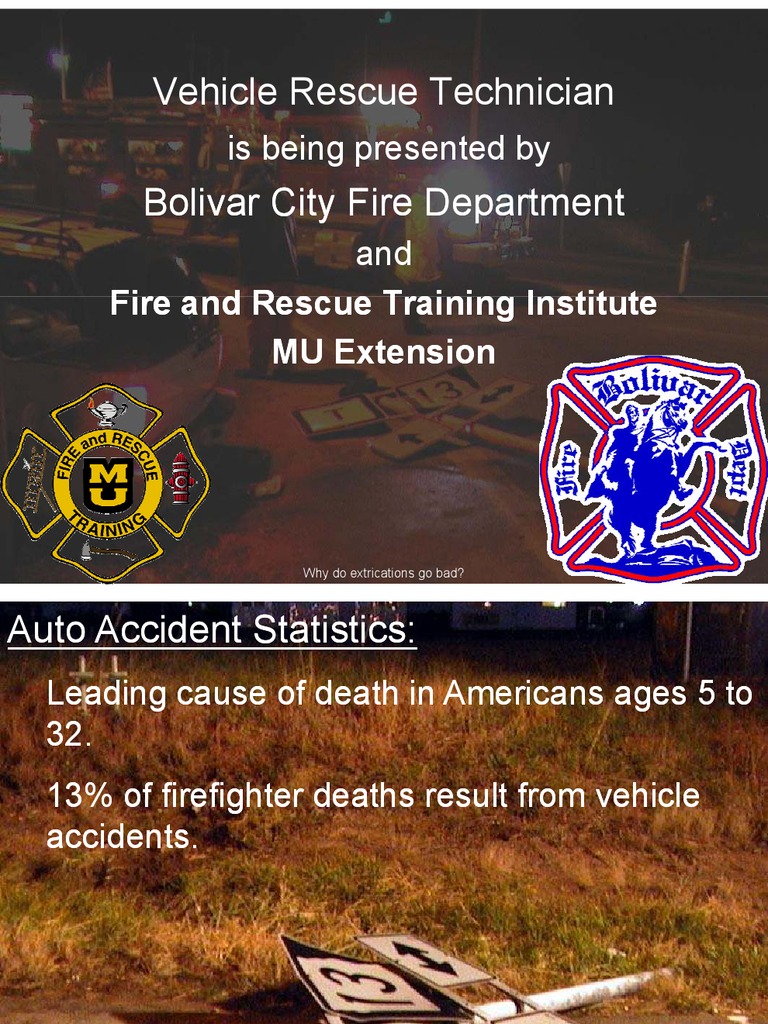 Vehicle Rescue Technician Training Guide | PDF