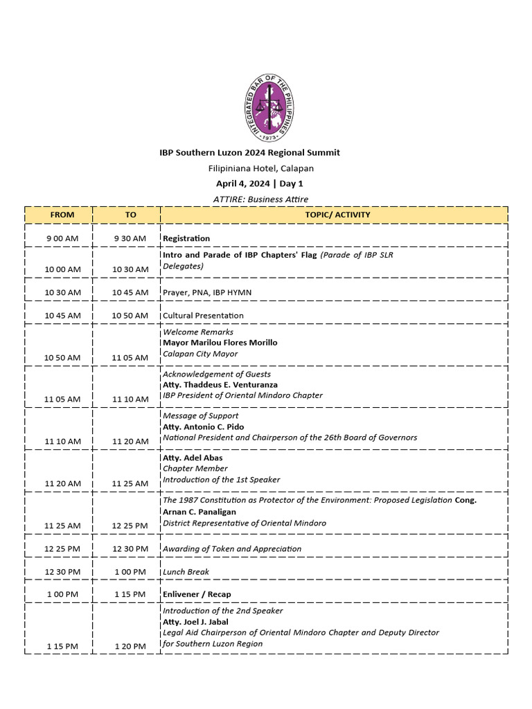 Program Ibp | Download Free PDF | Philippines
