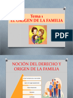 Tema 1 Evolucion Historica de Las Familias