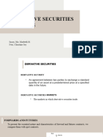 CHAPTER 10 Derivative Securities Market