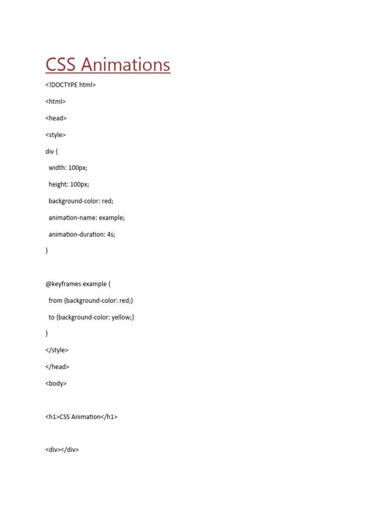 CSS Animation | PDF | Mathematics | Mathematical Analysis