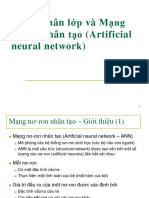 Bài 8. Phân L P Và M NG Nơron Nhân T o (Artificial Neural Network)