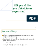 Bài 4. Hồi quy và Hồi quy tuyến tính (Linear regression)