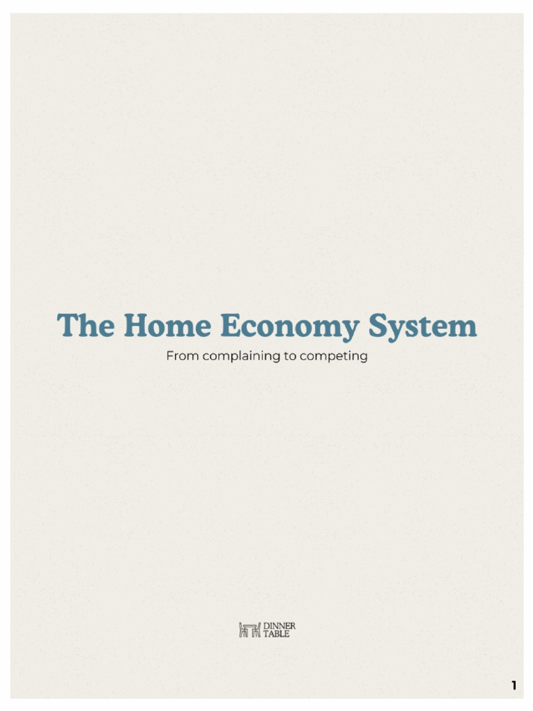 Home Economy Workbook - PDF 4 | PDF