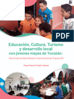 Libro - Educación, Cultura, Turismo y Desarollo Local Con Jovenes Mayas - Ángel Virgilio.