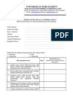 DPL & GP - 01 Format Lembar Observasi Pelaksanaan Pembelajaran