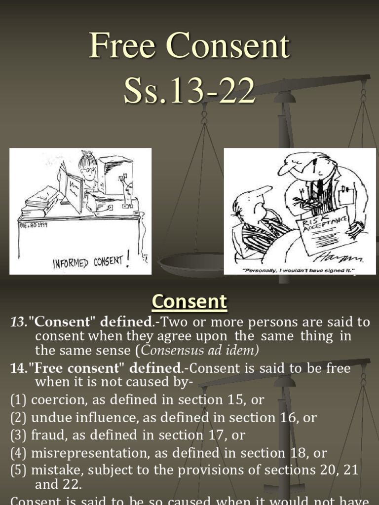FREE CONSENT MEANING AND DEFINITION visual data 4