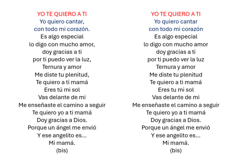 Letra de 