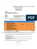 PROFORMA DE cotizacion  Nª 01 2024 - ELDA