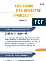 Pre-Curso Finanzas III Clase 2