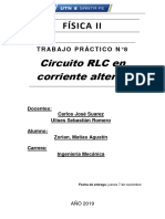 Circuito RLC en Corriente Alterna