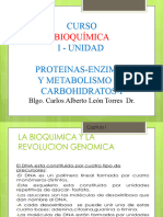 Bq-I-Iund Proteinas y Enzimas y Metabolismo de Carbohidratos-I