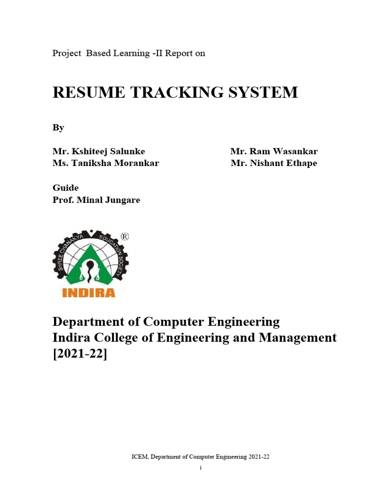 Job Recommender System Project Report | PDF | My Sql | Software Testing