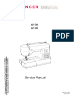 Singer Brilliance 6160 Sewing Machine Service Manual