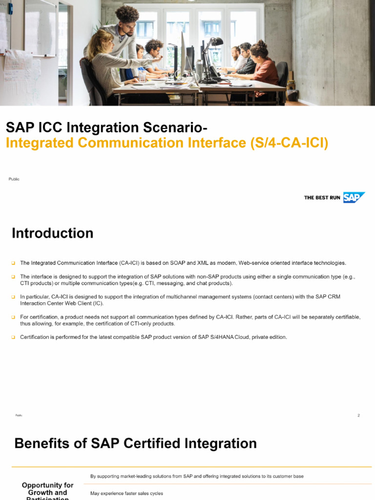 Integrated Communication Interface (S - 4-CA-ICI) | PDF