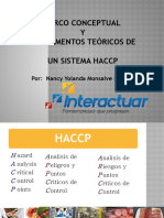 Marco Conceptual Fundamentos Teóricos Haccp