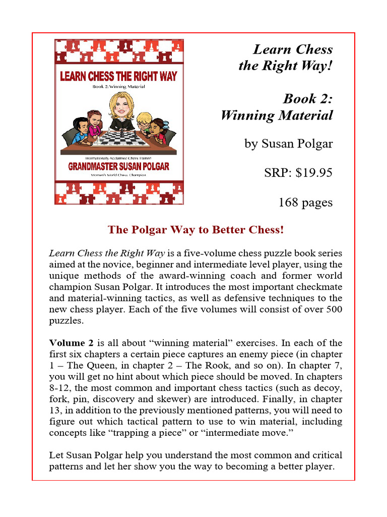 Learn Chess 2 Excerpt | PDF | Chess | Abstract Strategy Games